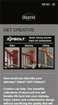 Mobile Screenshot of creativestairparts.com